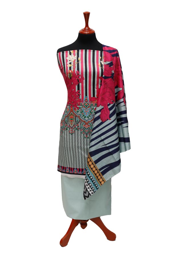 Noor Afroz D/Excl Lawn`22 D#315 L Green