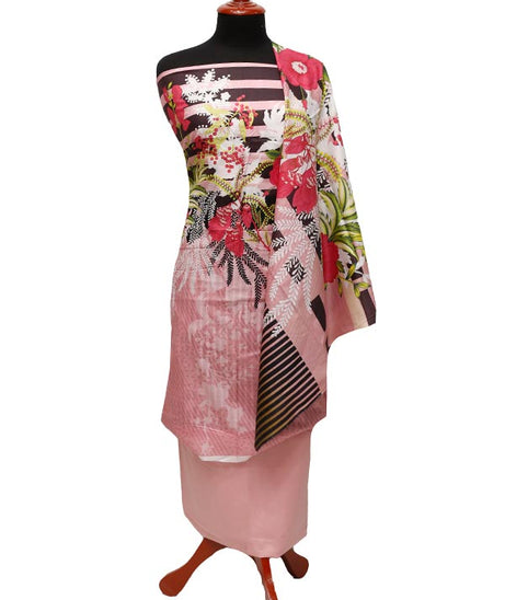 Noor Afroz D/Excl Lawn`22 D#316 LT Pink