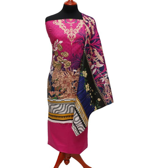 Noor Afroz D/Excl Lawn`22 D#319 D Pink