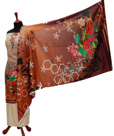 Noor Afroz D/Excl Lawn`21 D#17088 (Skin)