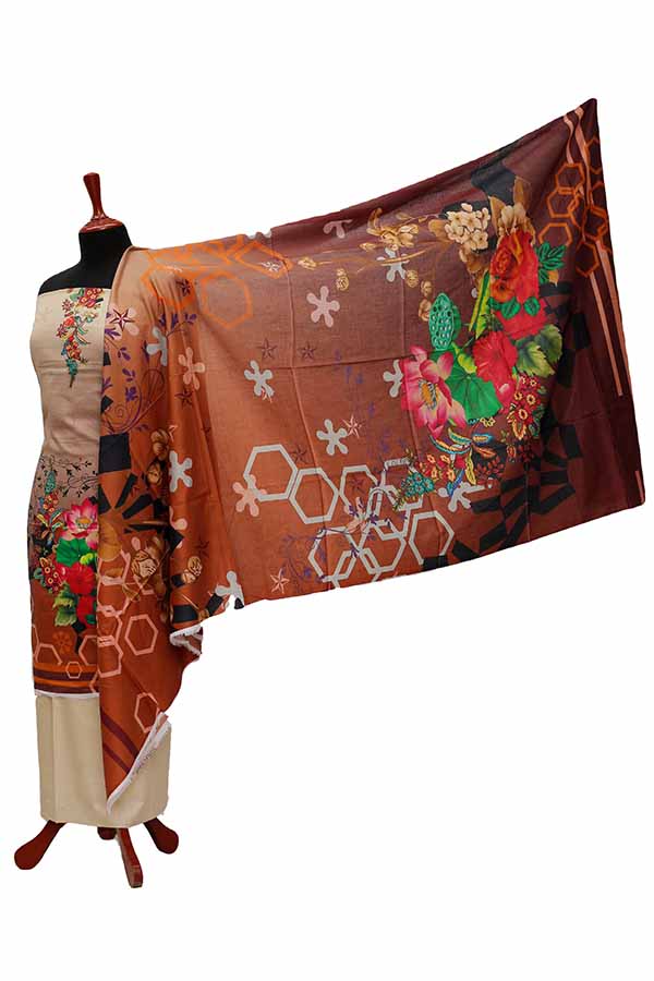 Noor Afroz D/Excl Lawn`21 D#17088 (Skin)