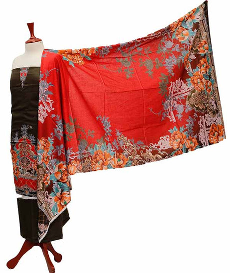 Noor Afroz D/Excl Lawn`21 D#17093 (D Grey)