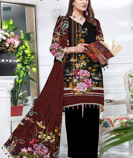 Noor Afroz D/Excl Linen`20 D#14611-B