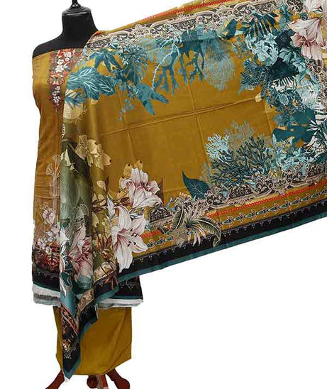 Noor Afroz D/Excl Linen'21 D#223 (Golden)