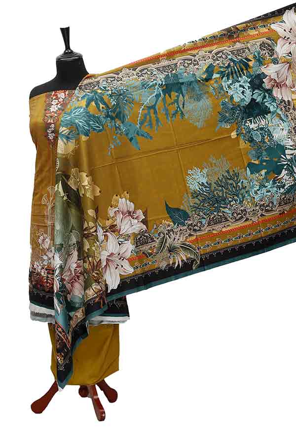 Noor Afroz D/Excl Linen'21 D#223 (Golden)
