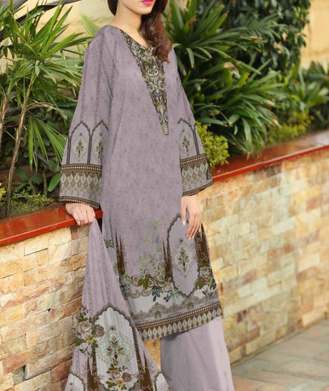 Noor Afroz D/Excl Linen`21 D#230 (Pink)