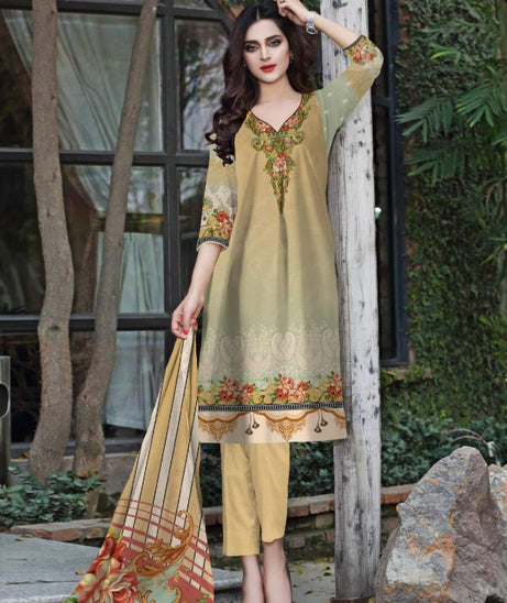 Noor Afroz Digital Dhanak'21 D#249 (Yellow)