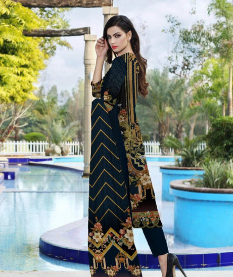 Noor Afroz Digital Dhanak'21 D#250 (N-Blue)