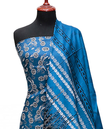 Noor Afroz Digital Linen'24 D#6788 (Z BLUE)