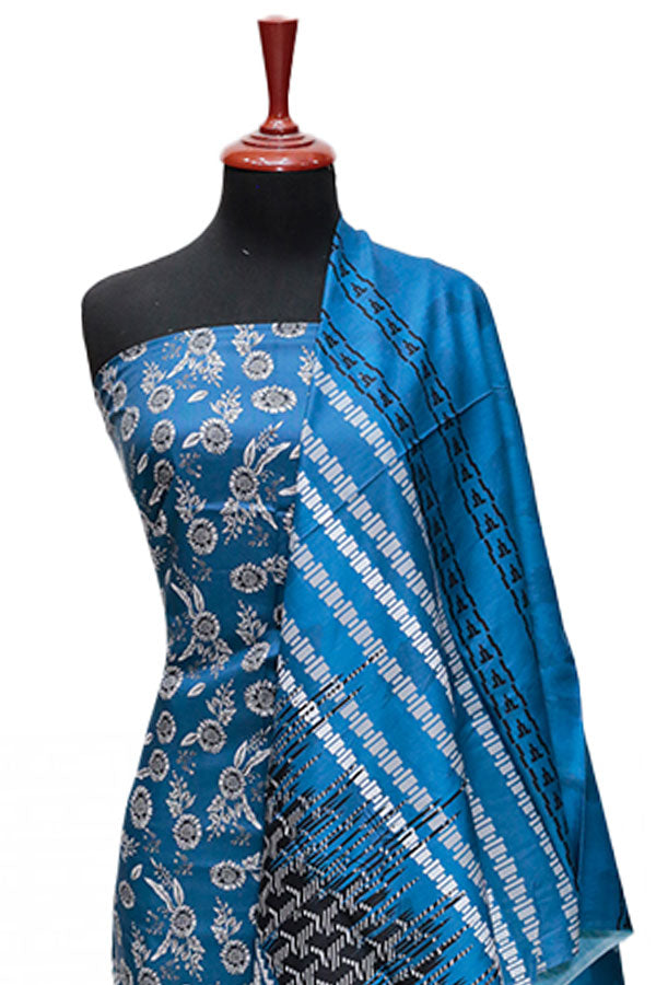 Noor Afroz Digital Linen'24 D#6788 (Z BLUE)