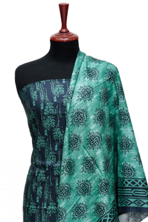 Noor Afroz Digital Linen'24 D#6789 (NEVY BLUE)