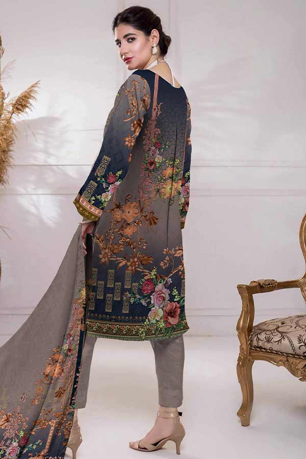 Noor Afroz Royal D/Khaddar'21 D#237 L Green