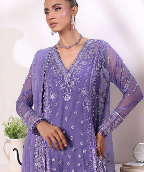 Noor By Saadia Asad Chiffon De Luxe'24 D#2 INDIRA