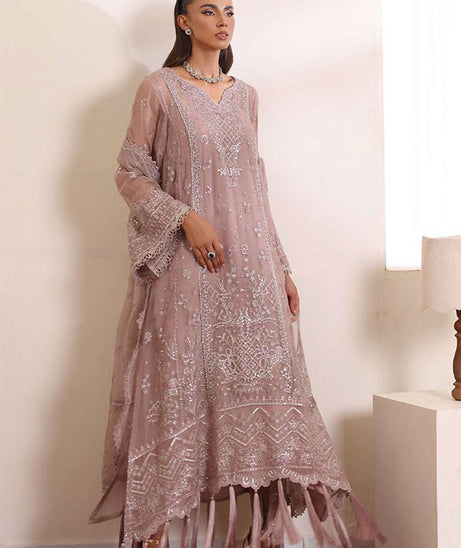 Noor By Saadia Asad Chiffon De Luxe'24 D#7 SEAINA