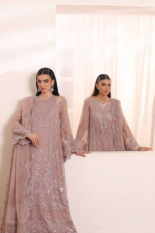 Noor By Saadia Asad Chiffon De Luxe'24 D#7 SEAINA
