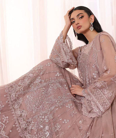 Noor By Saadia Asad Chiffon De Luxe'24 D#7 SEAINA