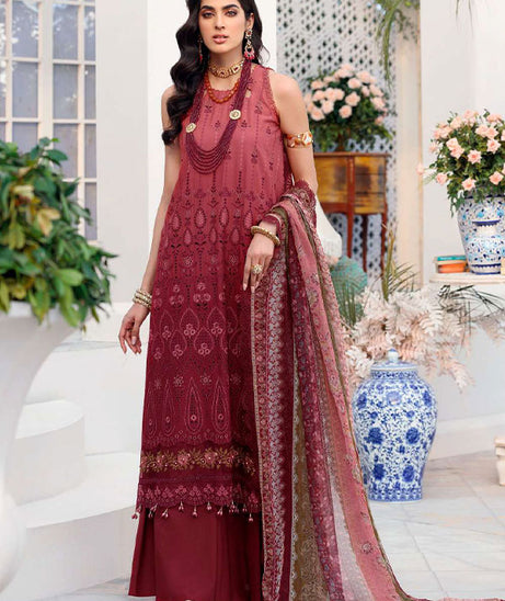 Noor By Saadia Asad Chikankari Lawn`22 D#11-A