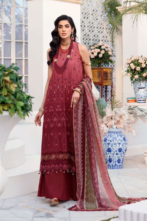 Noor By Saadia Asad Chikankari Lawn`22 D#11-A