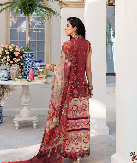 Noor By Saadia Asad Chikankari Lawn`22 D#12-B
