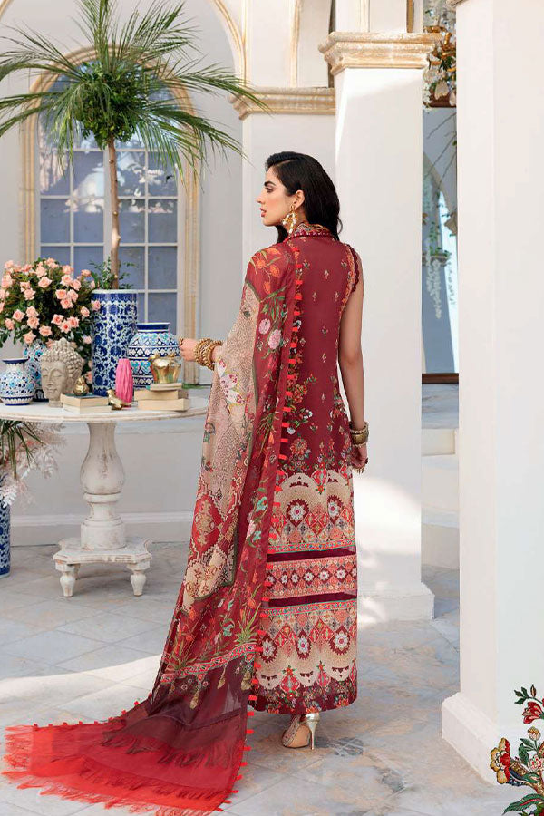 Noor By Saadia Asad Chikankari Lawn`22 D#12-B