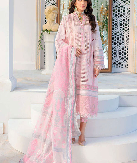 Noor By Saadia Asad Chikankari Lawn`22 D#1-A