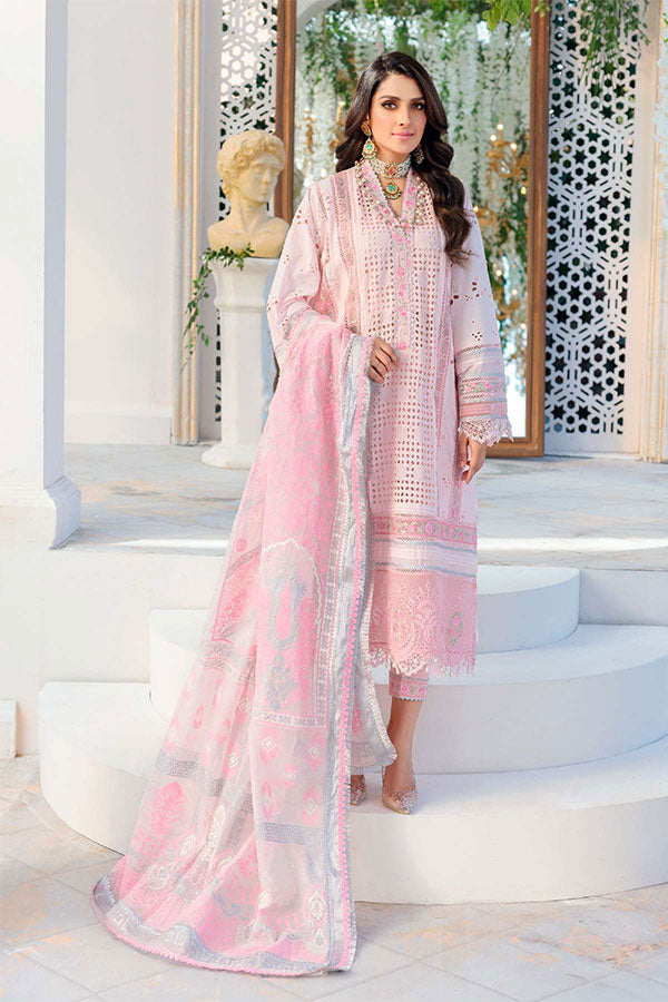 Noor By Saadia Asad Chikankari Lawn`22 D#1-A