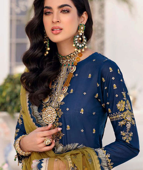 Noor By Saadia Asad Chikankari Lawn`22 D#3-A