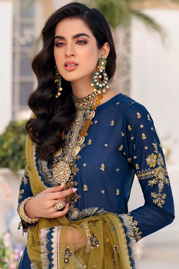 Noor By Saadia Asad Chikankari Lawn`22 D#3-A