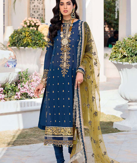 Noor By Saadia Asad Chikankari Lawn`22 D#3-A