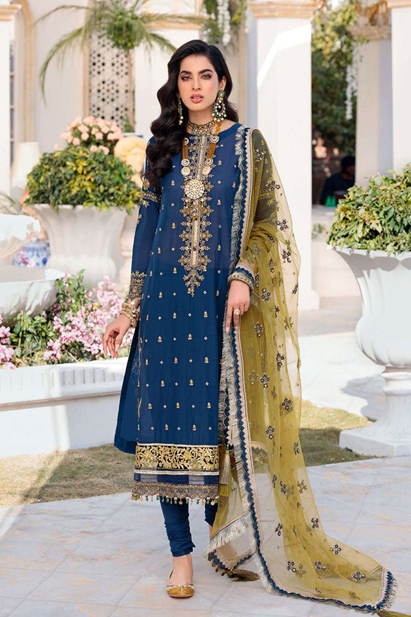 Noor By Saadia Asad Chikankari Lawn`22 D#3-A