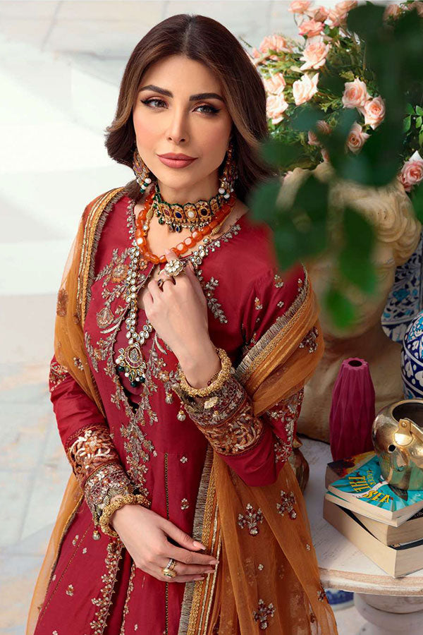 Noor By Saadia Asad Chikankari Lawn`22 D#3-B