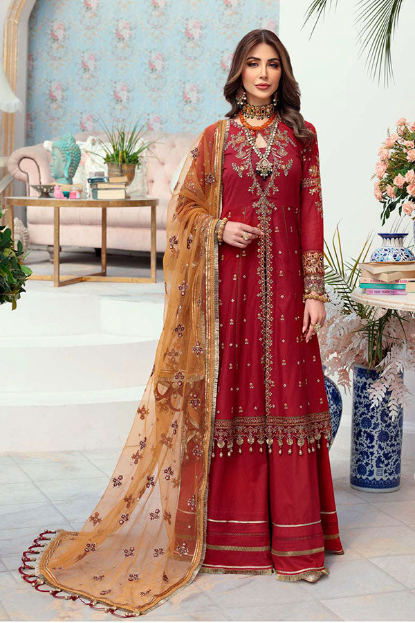 Noor By Saadia Asad Chikankari Lawn`22 D#3-B