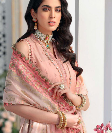 Noor By Saadia Asad Chikankari Lawn`22 D#4-B