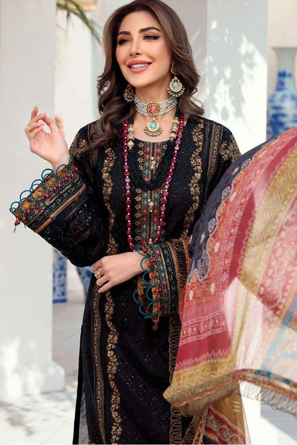 Noor By Saadia Asad Chikankari Lawn`22 D#5-A