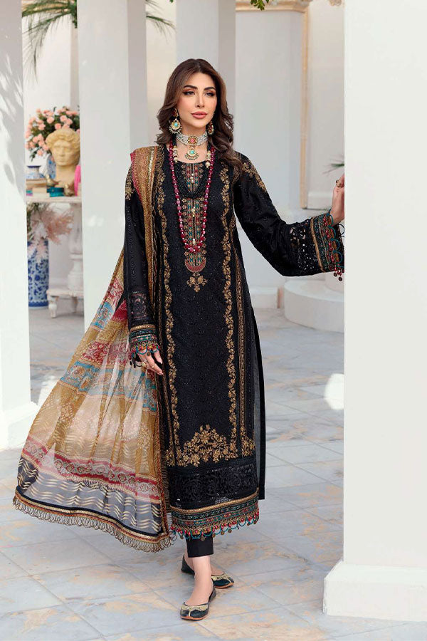 Noor By Saadia Asad Chikankari Lawn`22 D#5-A