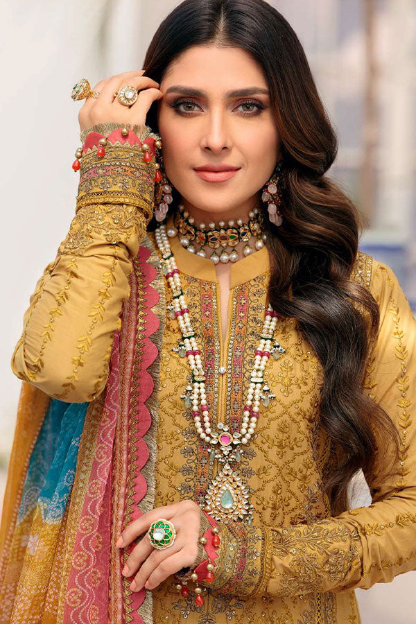 Noor By Saadia Asad Chikankari Lawn`22 D#5-B