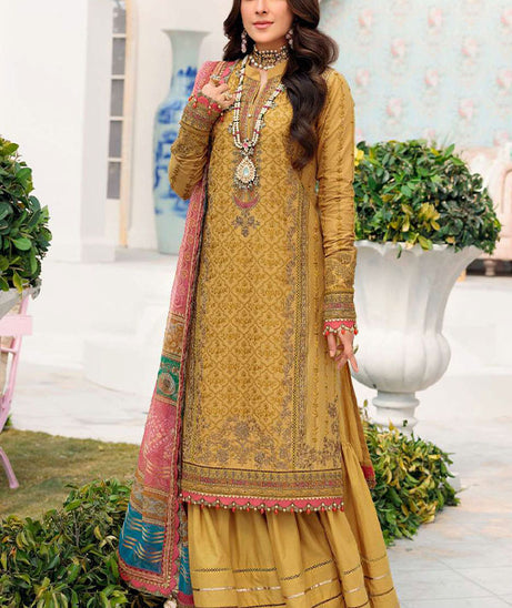 Noor By Saadia Asad Chikankari Lawn`22 D#5-B