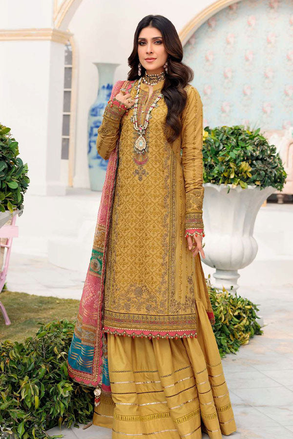 Noor By Saadia Asad Chikankari Lawn`22 D#5-B