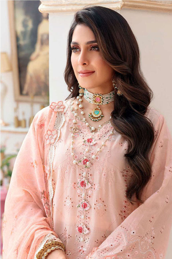 Noor By Saadia Asad Chikankari Lawn`22 D#6-A