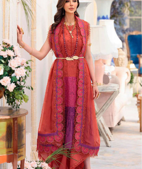 Noor By Saadia Asad Chikankari Lawn`22 D#7-A