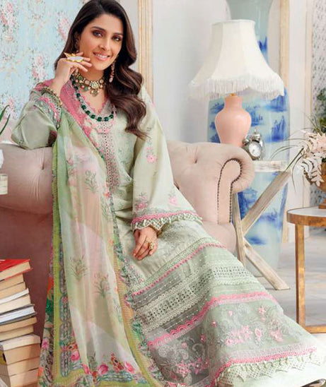 Noor By Saadia Asad Chikankari Lawn`22 D#8-B
