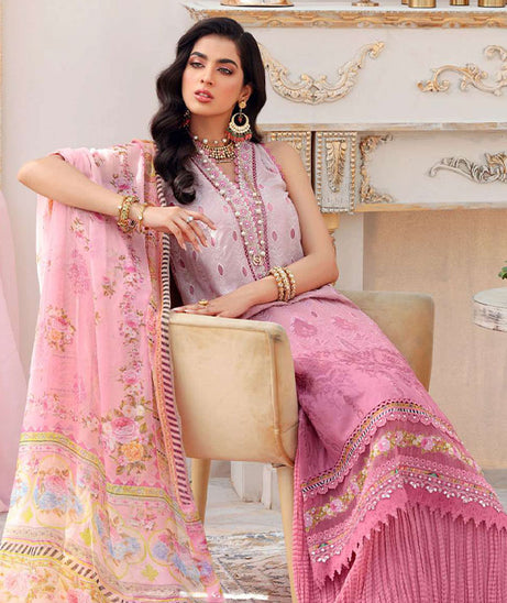 Noor By Saadia Asad Chikankari Lawn`22 D#9-A