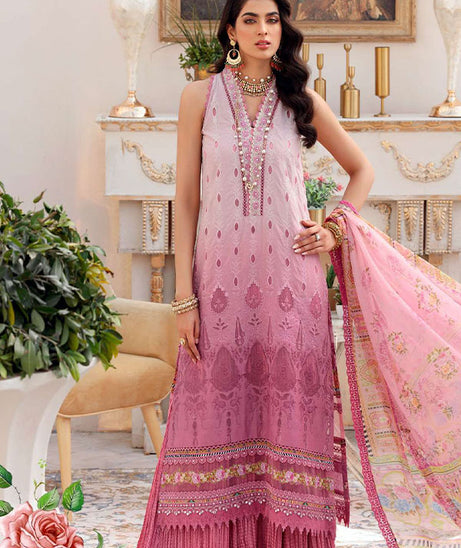 Noor By Saadia Asad Chikankari Lawn`22 D#9-A