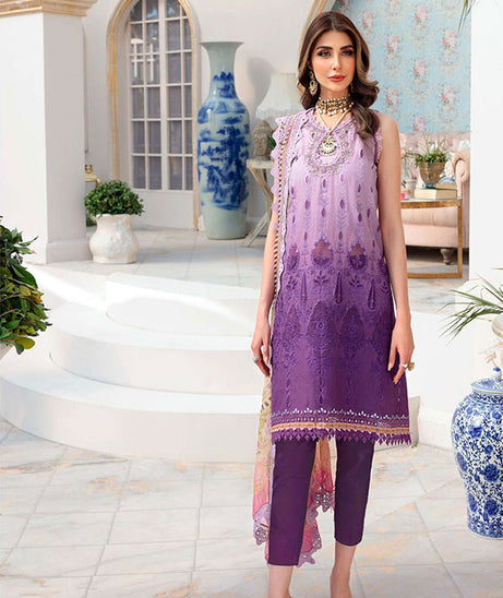 Noor By Saadia Asad Chikankari Lawn`22 D#9-B