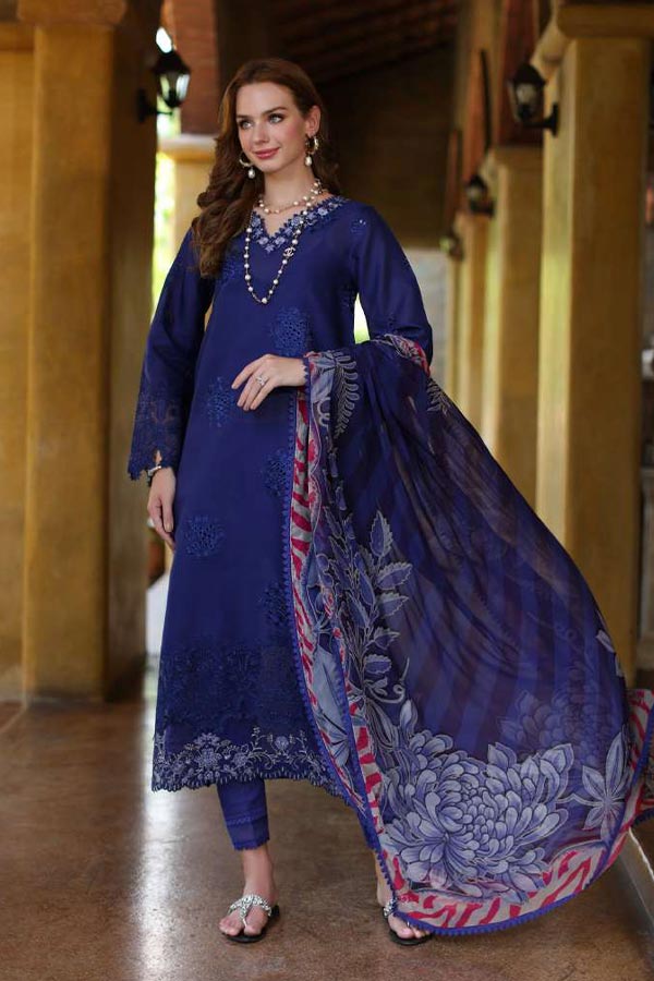 Noor By Saadia Asad Eid Luxe Printkari`24 D#12