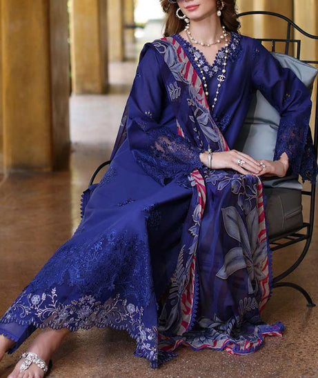 Noor By Saadia Asad Eid Luxe Printkari`24 D#12