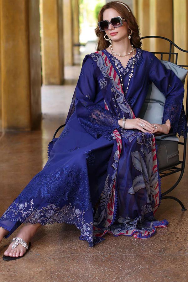 Noor By Saadia Asad Eid Luxe Printkari`24 D#12