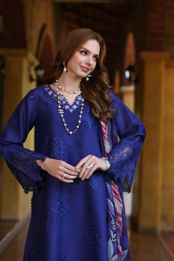 Noor By Saadia Asad Eid Luxe Printkari`24 D#12