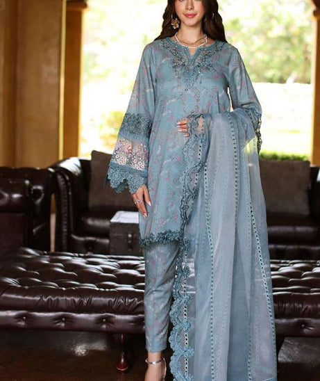 Noor By Saadia Asad Eid Luxe Printkari`24 D#02