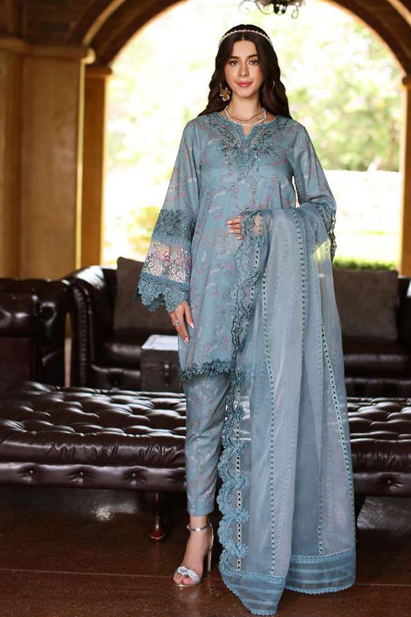 Noor By Saadia Asad Eid Luxe Printkari`24 D#02